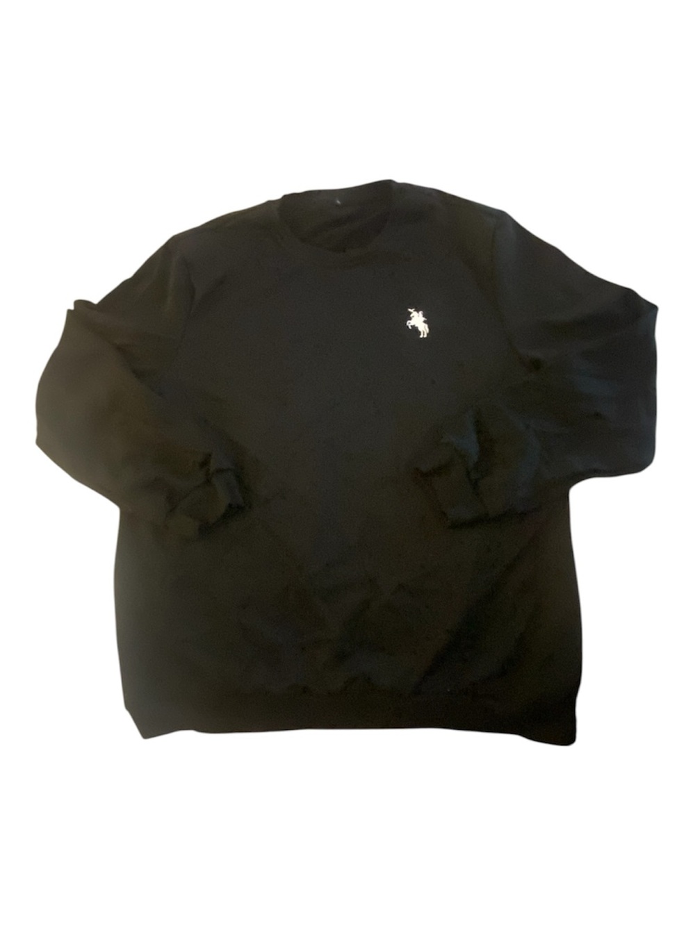 Men’s NWOT Black Polo Sweatshirt XXL